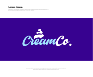 CreamCo. | Logo Design by Ng V Duc
