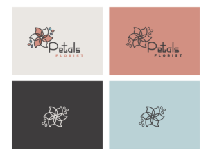 Petals Florist | Diseño de Logo por JTdsign