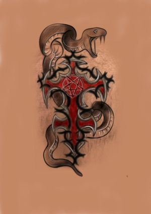 Celtic Cross Tattoo Redesign | Tattoo Design by Omelas