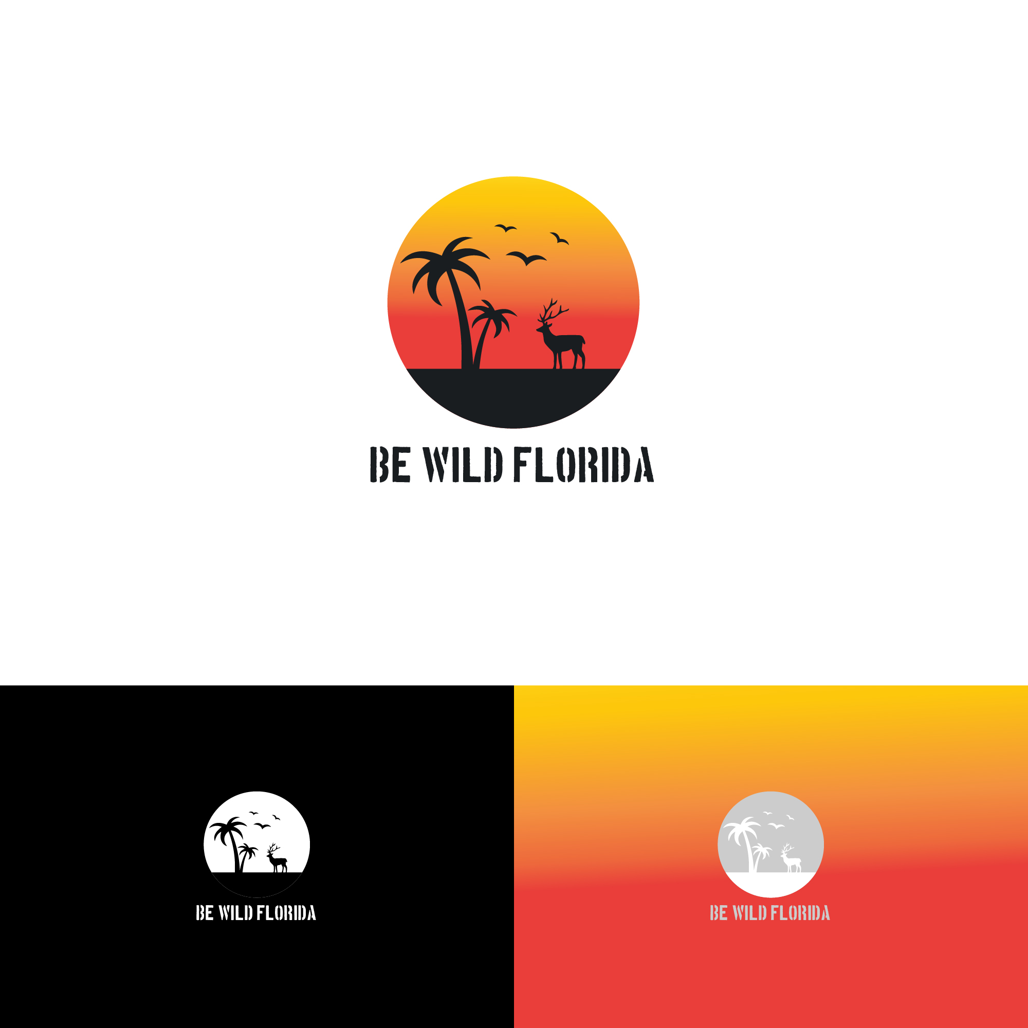 Logo-Design von alitjuara für Be Wild Florida  | Design #25837446