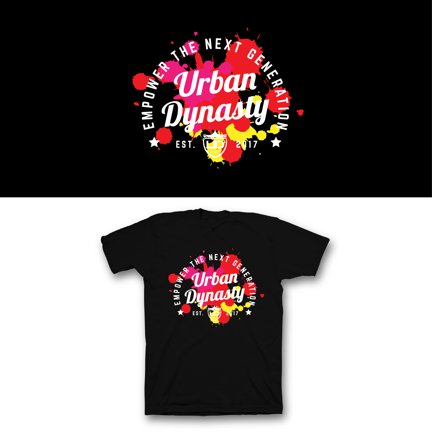 T-shirt Design by saka.aleksandar for Urban Dynasty LLC | Design #26595333