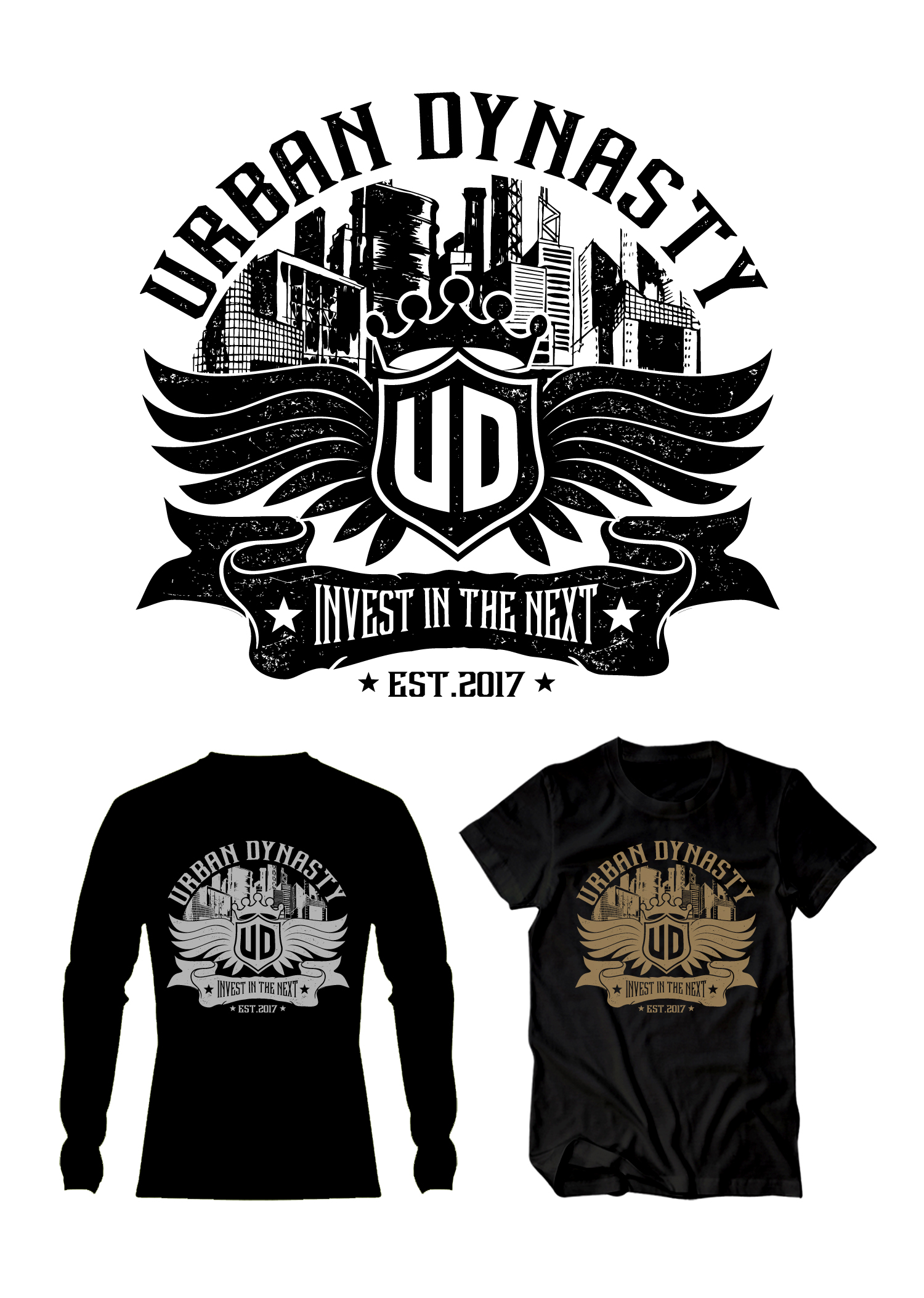 T-shirt Design by Uprinteez for Urban Dynasty LLC | Design #25858203