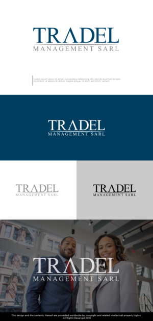 Tradel Management Sarl | Logo Design by Kim Ji