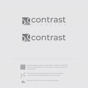Contrast Creative | Logo Design by TrisDesign