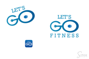 Let's Go Fitness | Logo Design by InkThink by Scaurus