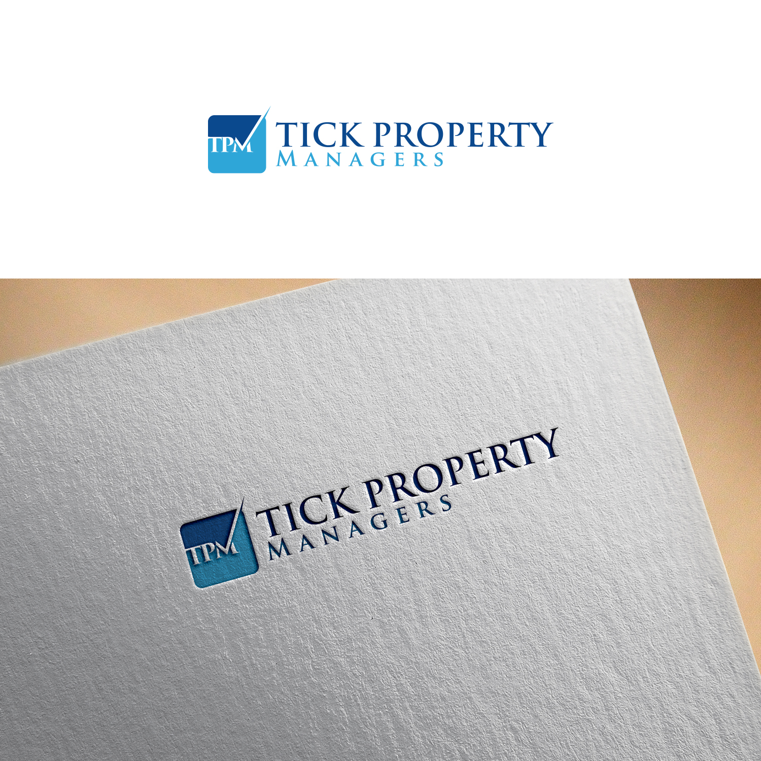 Logo Design by MG.graphics for Tick Property Managers | Design #25841299