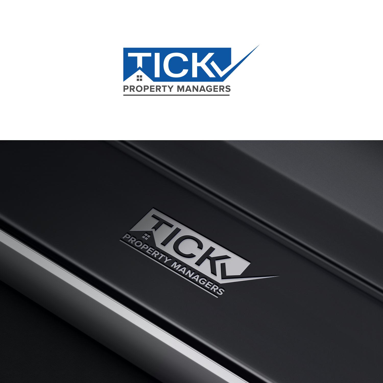 Logo-Design von MG.graphics für Tick Property Managers | Design #25841300