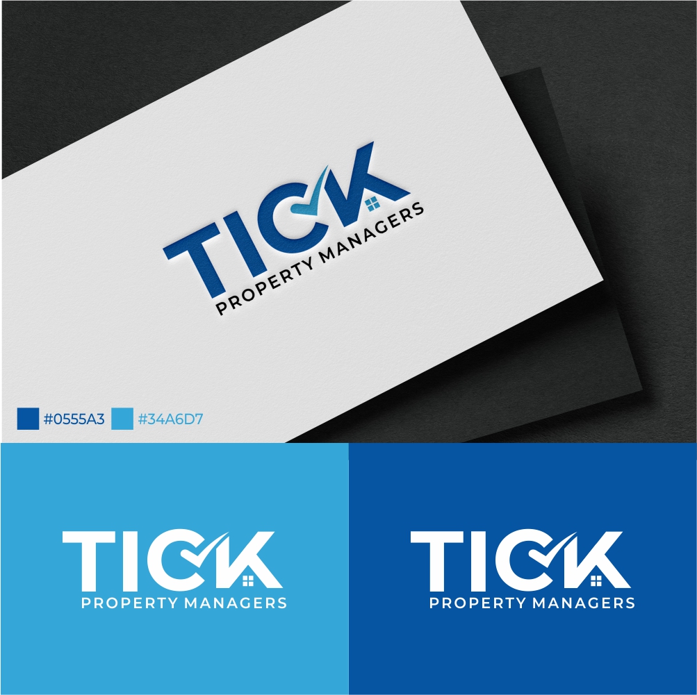 Logo Design by Wahyu Araf for Tick Property Managers | Design #25842712