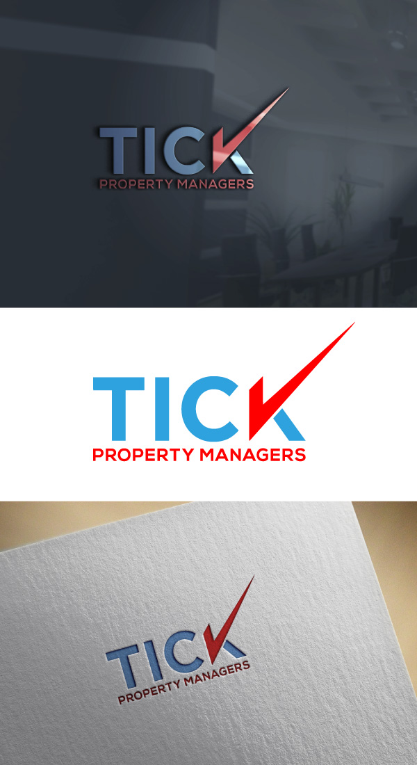 Diseño de Logo por expert pro para Tick Property Managers | Diseño #25833379
