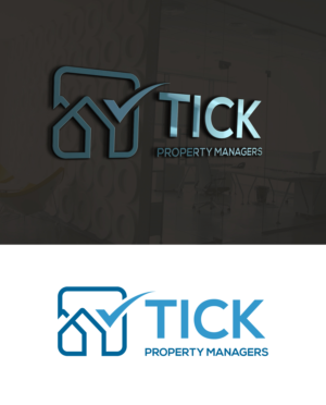 Logo Design by Mongsh for Tick Property Managers | Design: #25836435