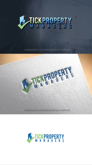 Logo Design by graphicevolution for Tick Property Managers | Design: #25834161
