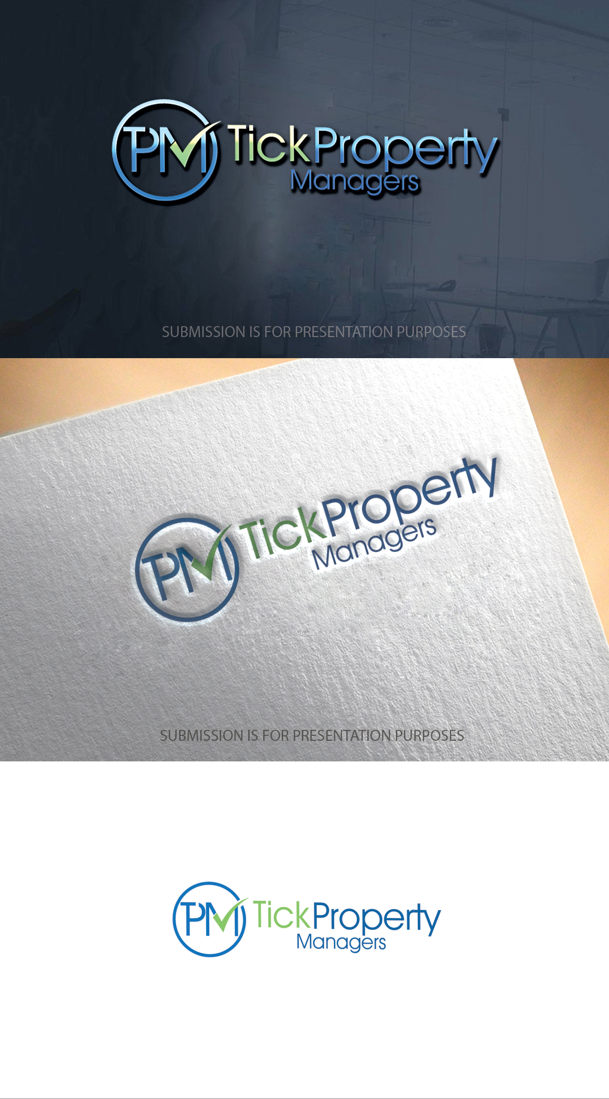 Logo Design by graphicevolution for Tick Property Managers | Design #25834267