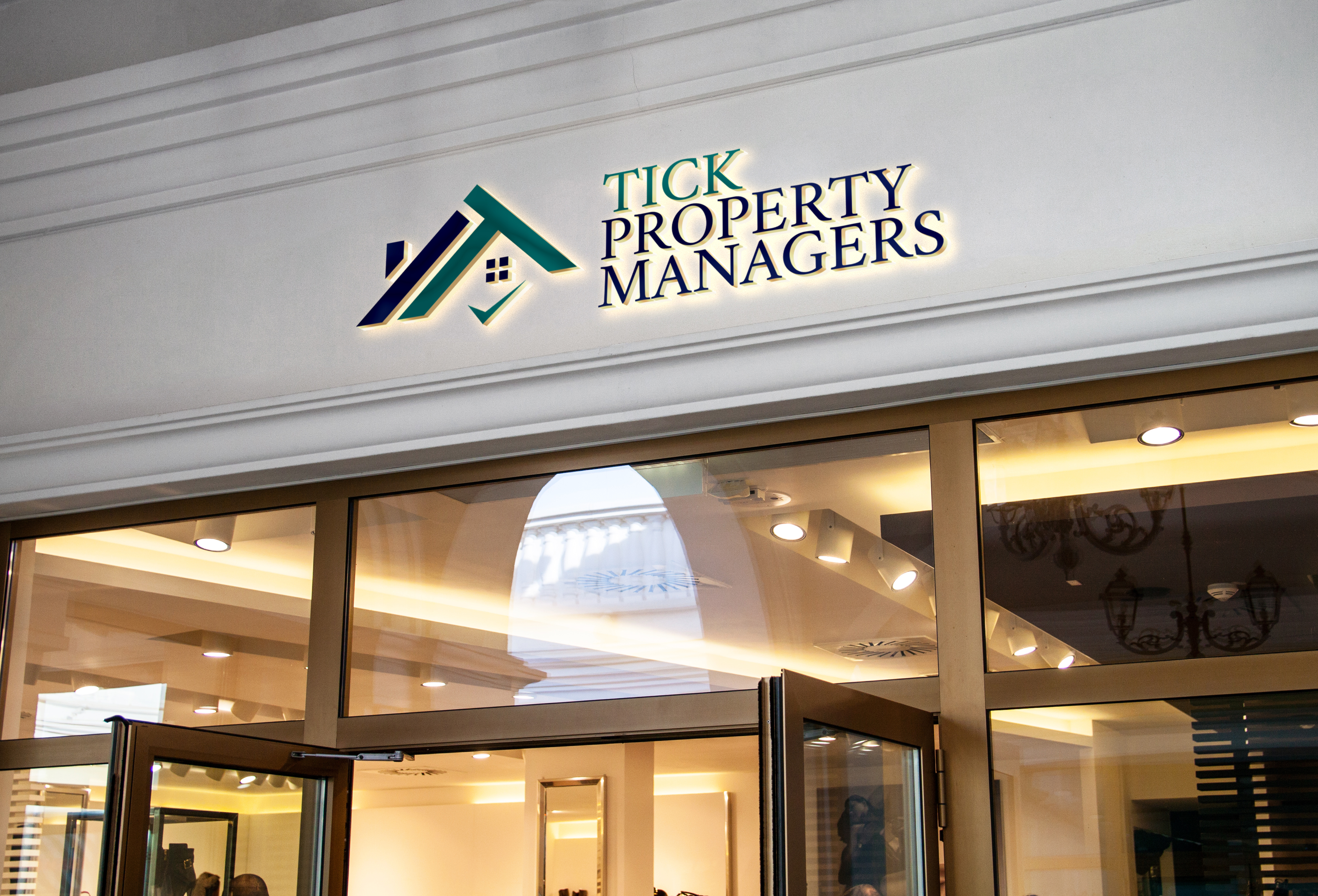 Logo Design by bokodo for Tick Property Managers | Design #25837969