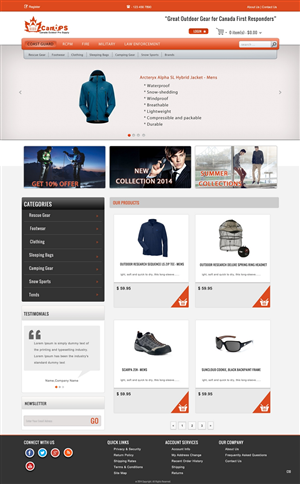 Web Design by pb for this project | Design: #3036490