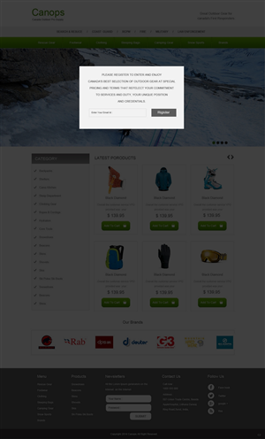 Web Design by pb for this project | Design: #3036509
