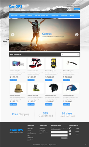 Web Design by pb for this project | Design: #3043204