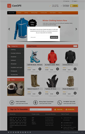 Web Design par pb pour ce projet | Design : #3043239