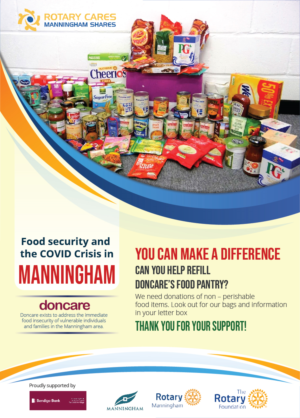Rotary Cares - Manningham Shares Advertising Flyer | Diseño de Flyer por oasegrafis