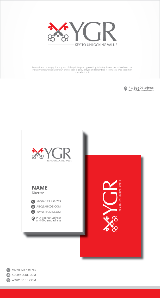Logo Design by graphicevolution for YGR | Design #25872721