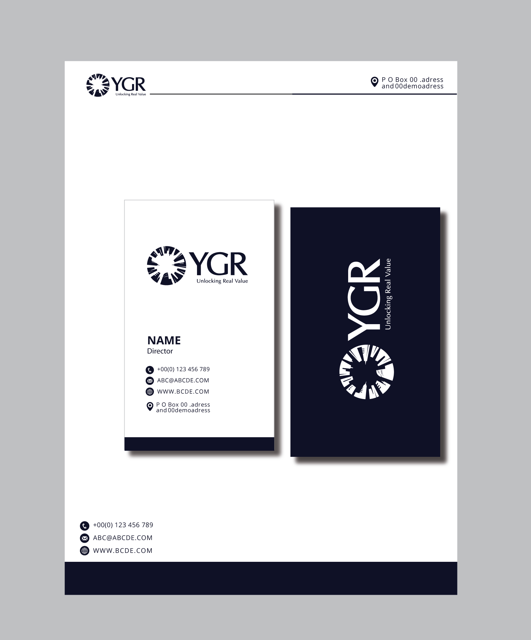 Logo Design by graphicevolution for YGR | Design #26440752