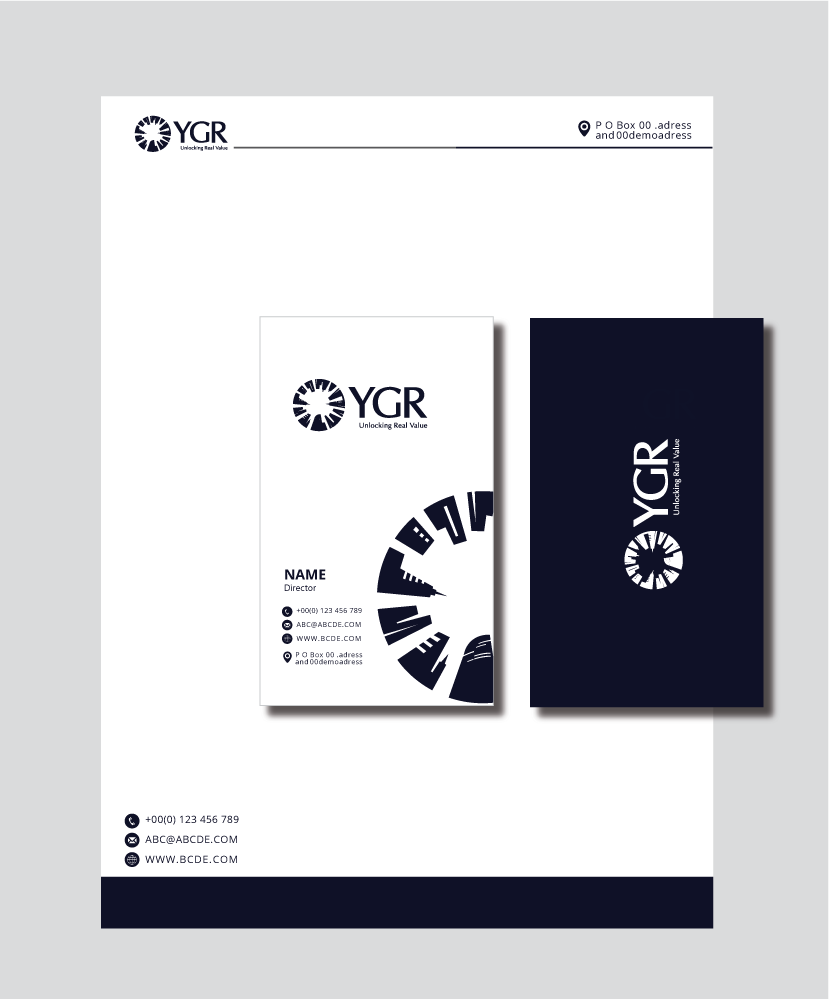 Logo Design by graphicevolution for YGR | Design #26454668