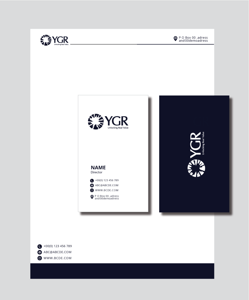 Logo Design by graphicevolution for YGR | Design #26465666