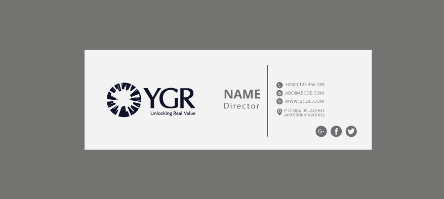 Logo Design by graphicevolution for YGR | Design #26505324