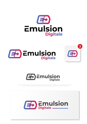 Logo Design by Anton for Emulsion | Design #25842343