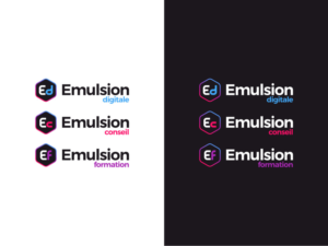 Emulsion digitale | Logo Design by Atvento Graphics