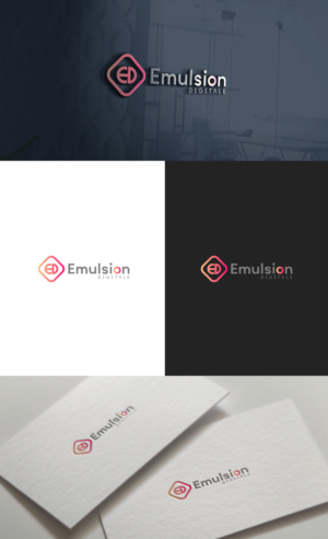 Emulsion digitale | Logo Design by GLDesigns