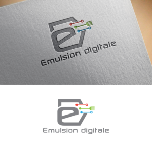 Emulsion digitale | Logo Design by Graphic Bricks