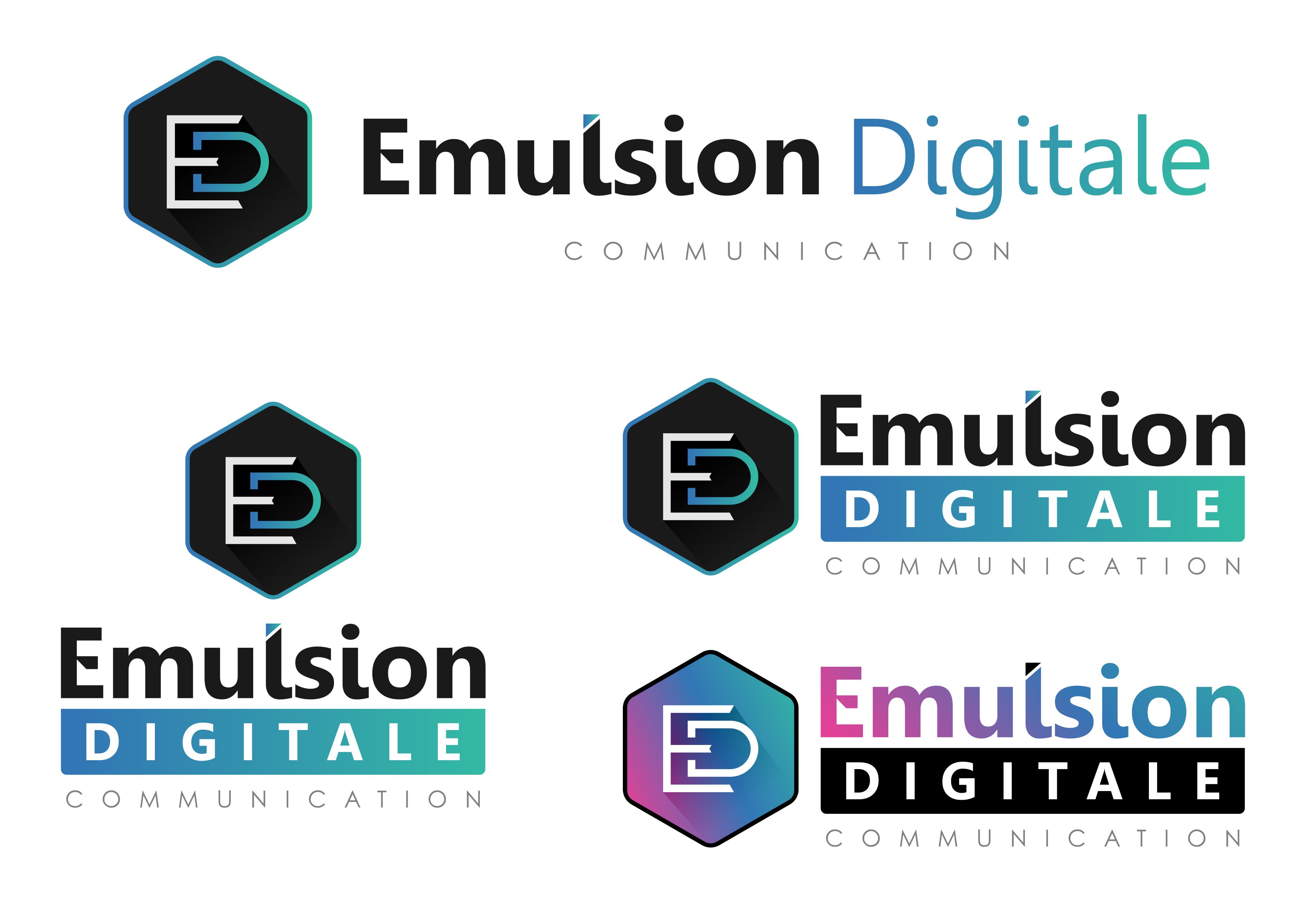 Logo Design by Amit Panchal for Emulsion | Design #25839342