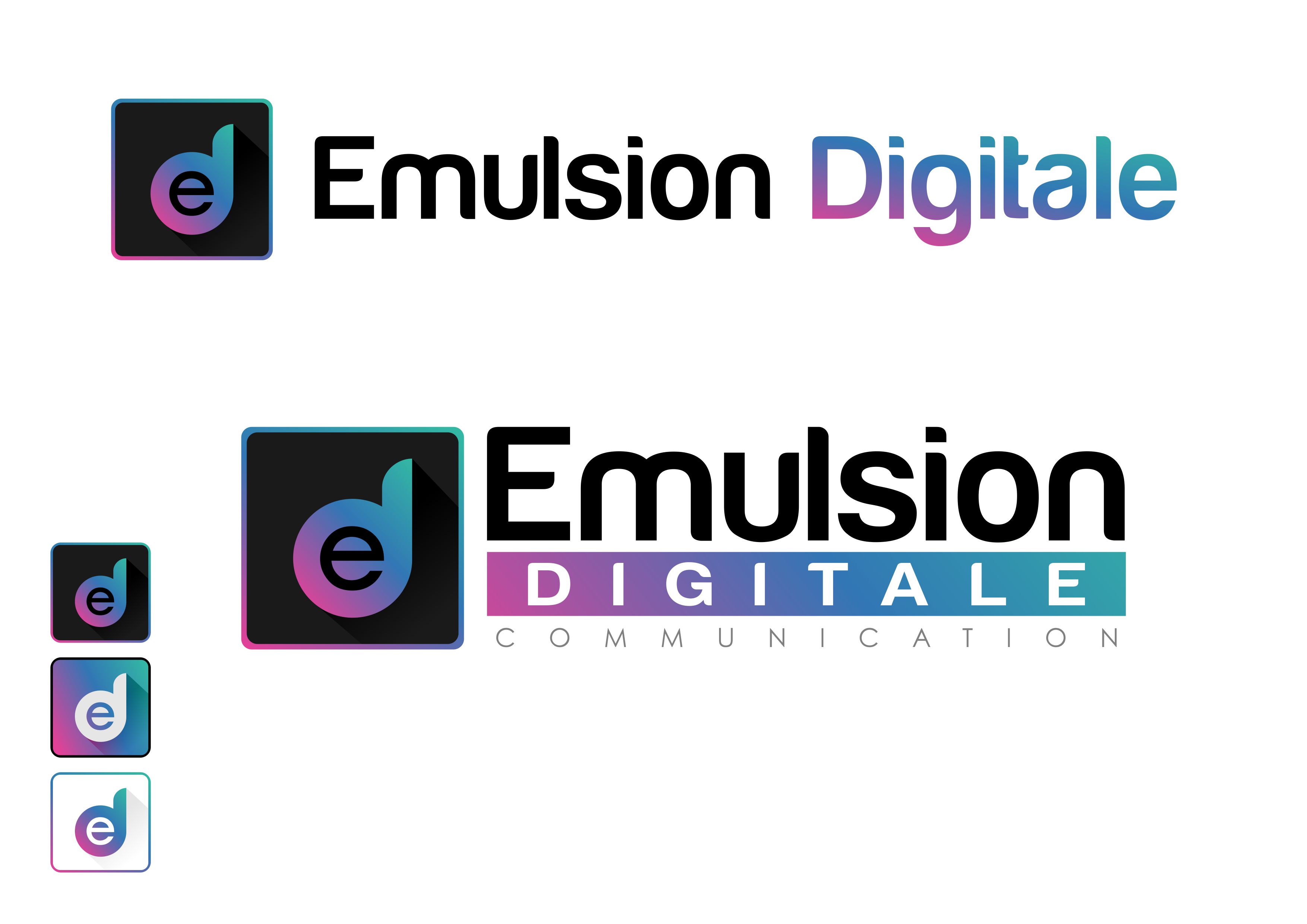 Logo Design by Amit Panchal for Emulsion | Design #25839568