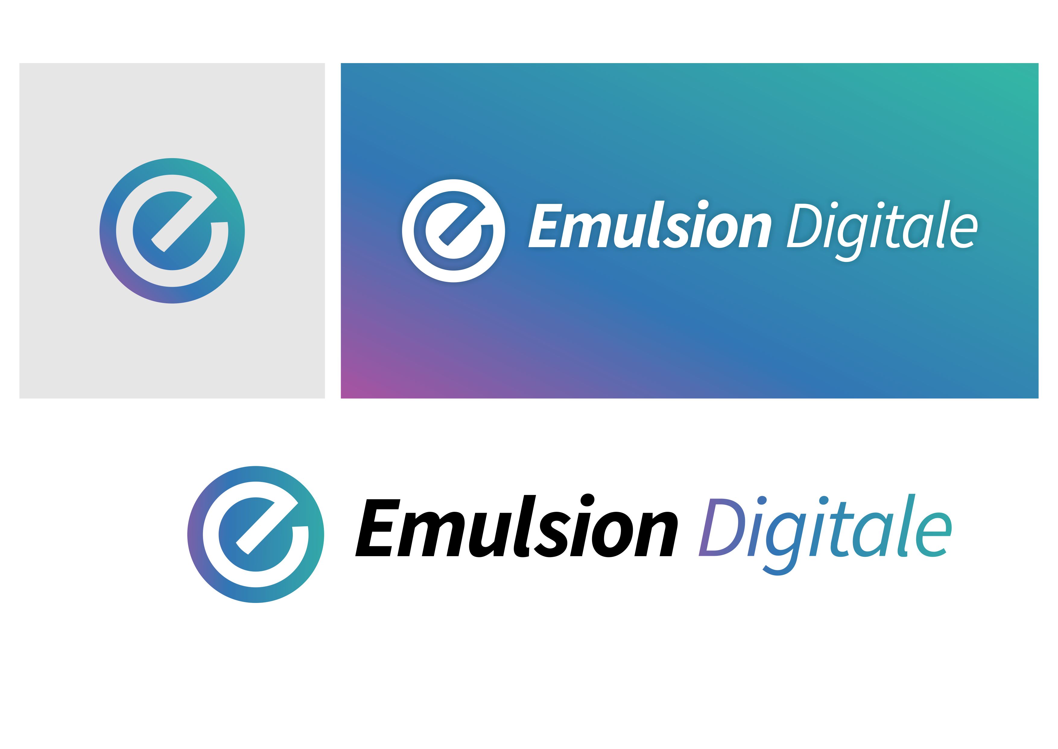 Logo Design by Amit Panchal for Emulsion | Design #25850057