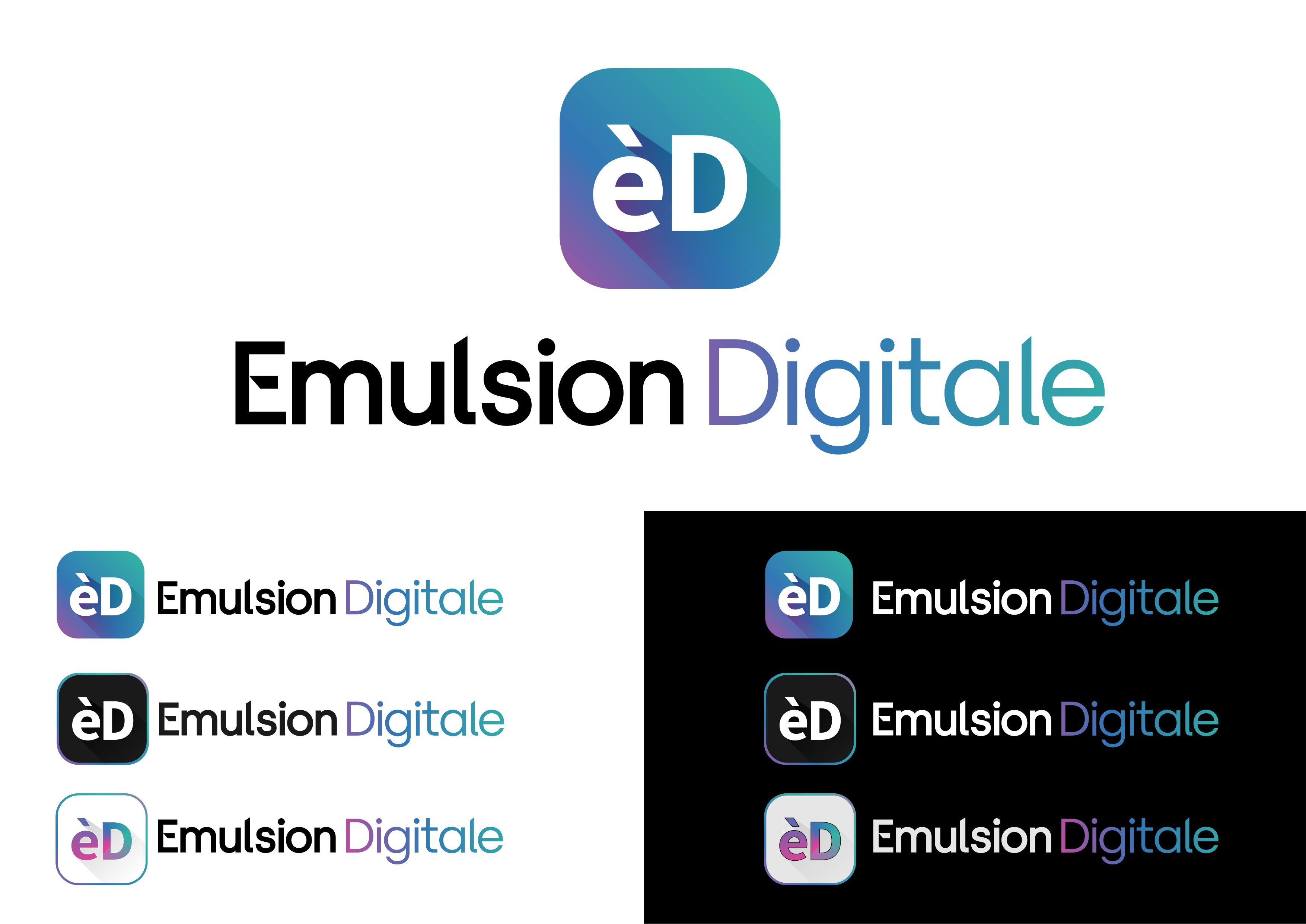 Logo Design by Amit Panchal for Emulsion | Design #25850253