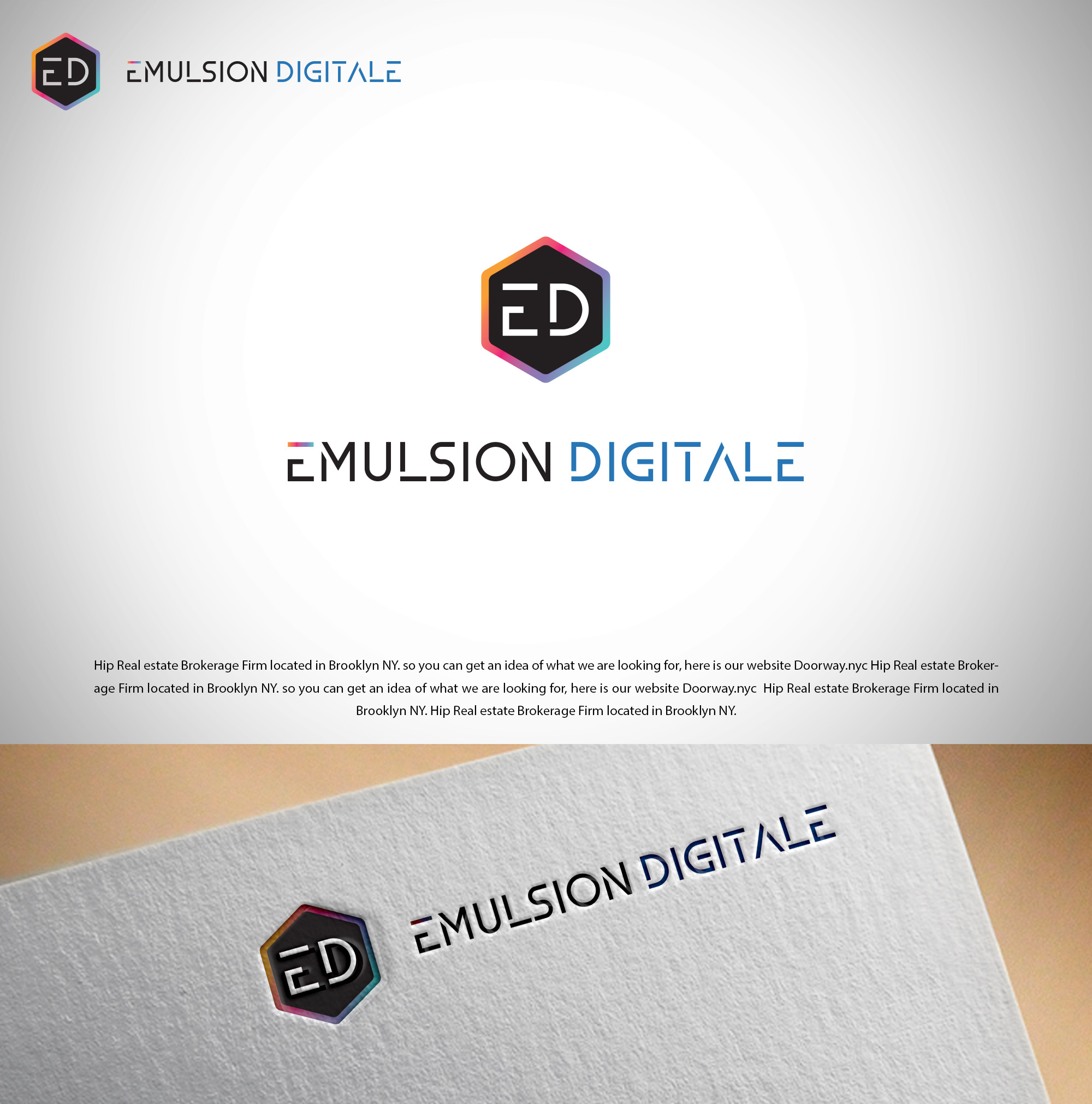 Design de Logo par Natalie Eric pour Emulsion | Design #25863499