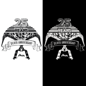 25th anniversary graphic for mountain sports company and gear manufacturer | Grafik-Design von BJY