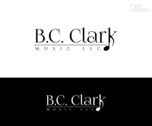 B.C. Clark Music LLC | Logo Design by Dot Design 3