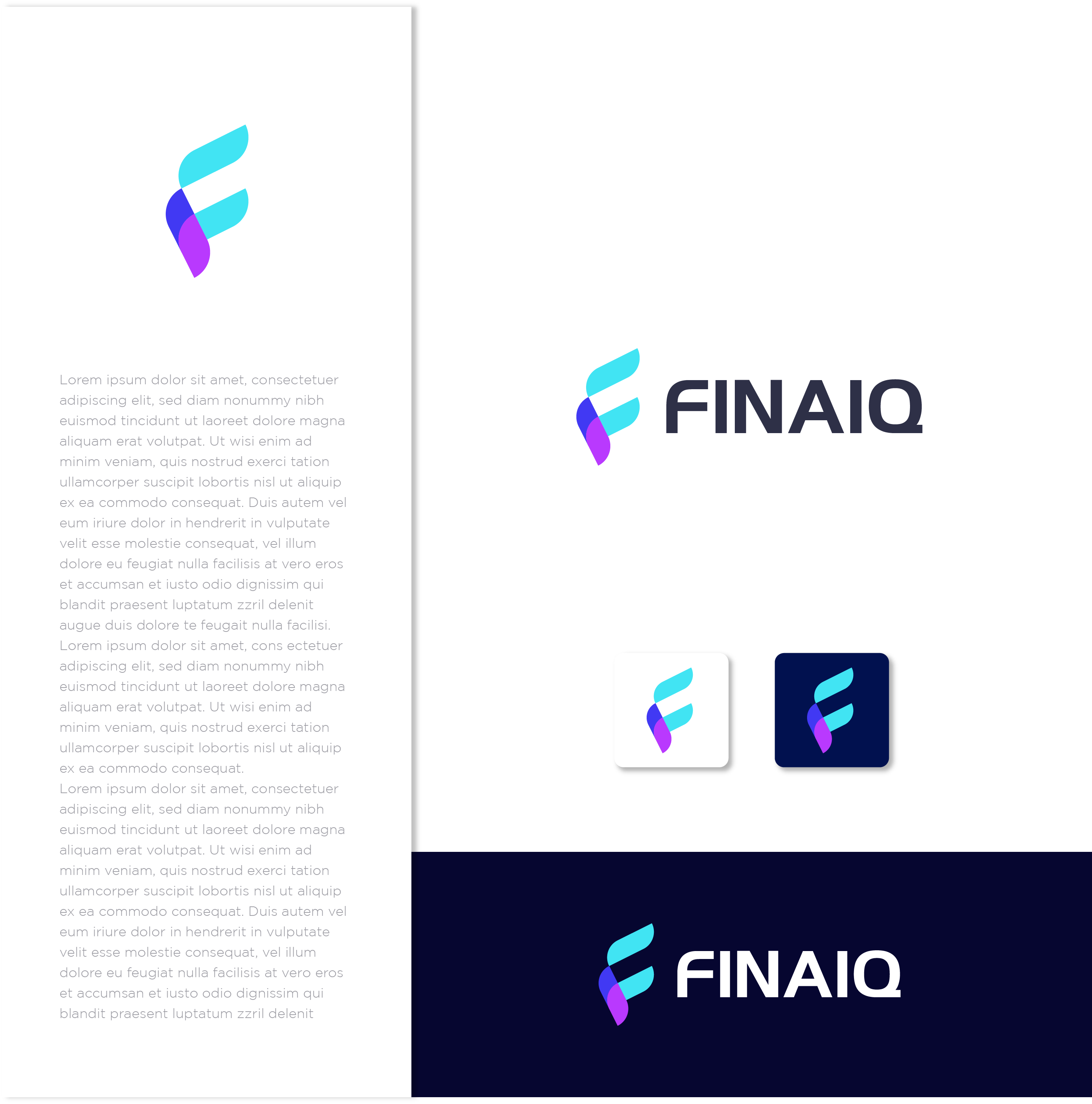 Logo Design by Maria Graphics™ for Finaiq Limited | Design #25840272