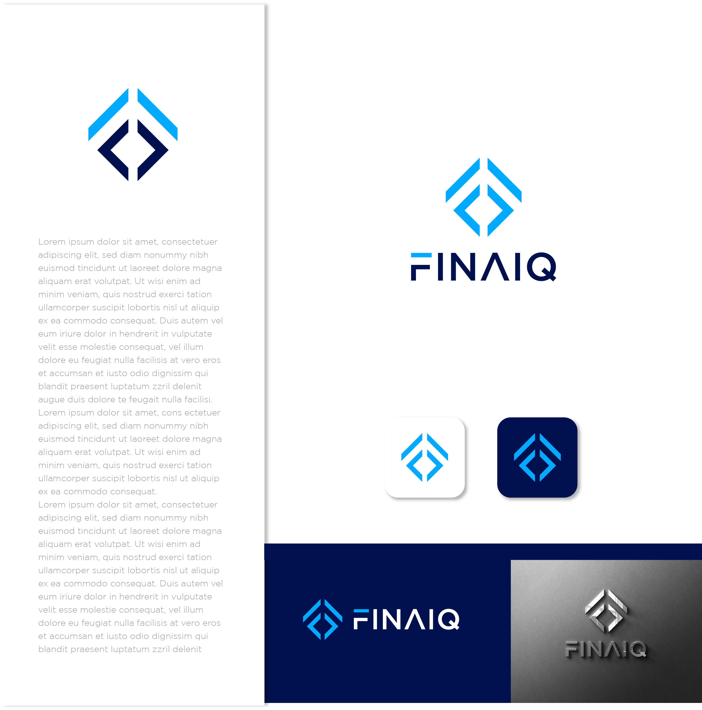 Logo Design by Maria Graphics™ for Finaiq Limited | Design #25840989