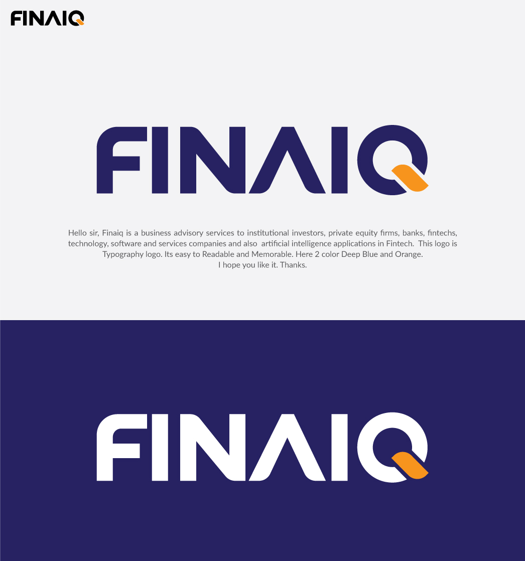 Logo Design by M Habib for Finaiq Limited | Design #25837483