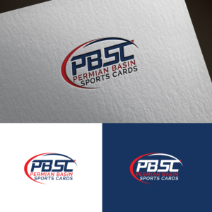 Either “Permian Basin Sports Cards” or “PBSC” | Logo Design by sankar999