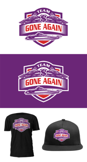 Team GONE AGAIN/mascot-logo | Design Graphique par D'Mono