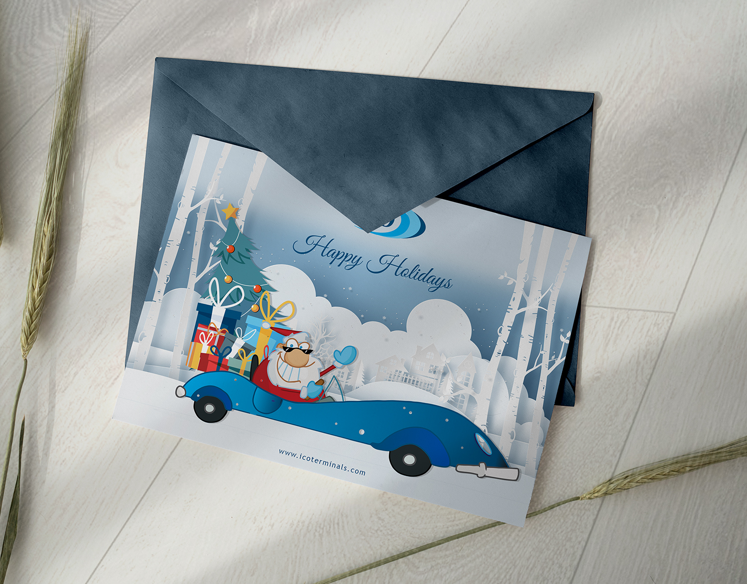 Design de Carte de Voeux par alex989 pour ICO | Design #25860462