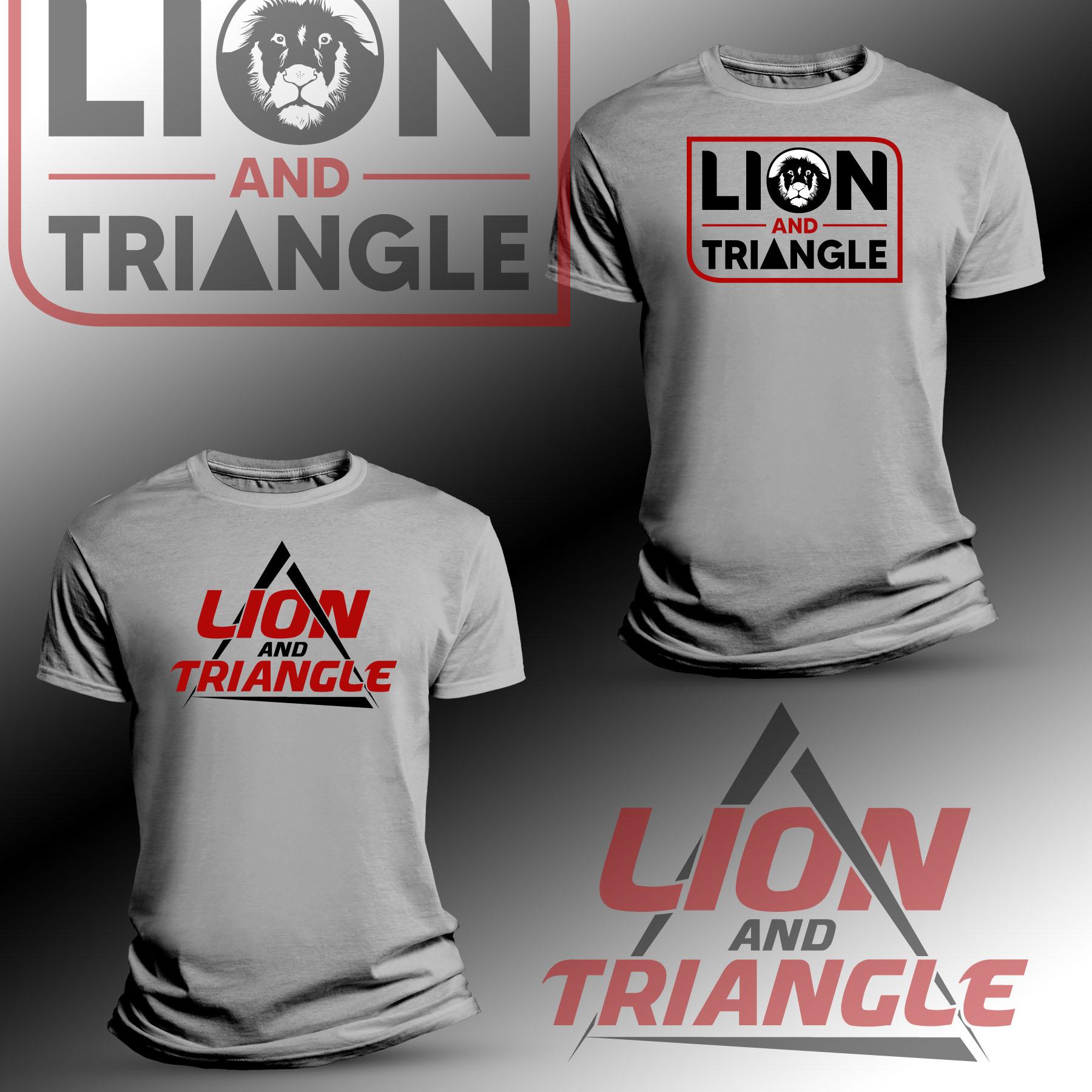 Diseño de Camiseta por Nadz10 para Lion and Triangle | Diseño #25840624