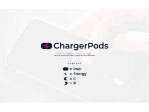 ChargerPods | Design de Logo par Locke+