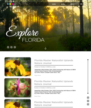 Design Wordpress par Ron.IT pour Be Wild Florida  | Design : #25879649