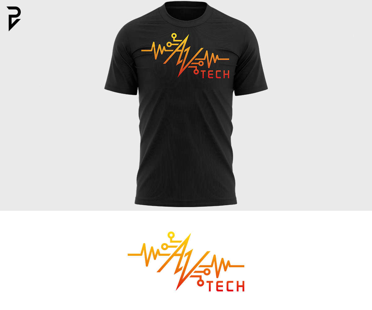 Logo Design by poisonvectors for AV Tech | Design #25842514