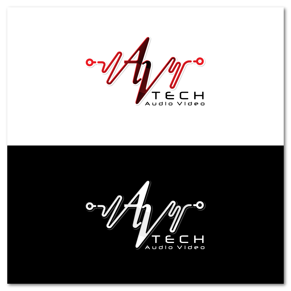 Logo Design by Sujit Banerjee for AV Tech | Design #25853169
