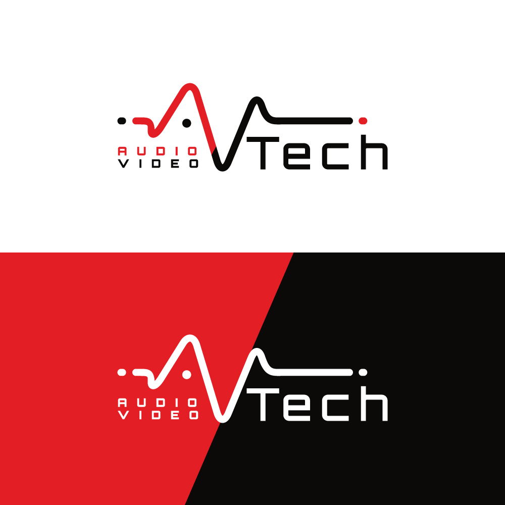 Logo Design by Sujit Banerjee for AV Tech | Design #25853170
